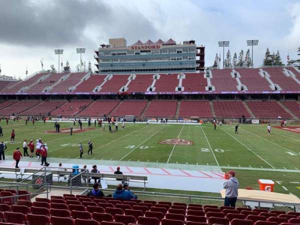 Stanford Stadium, section: 131, row: L, seat: 14