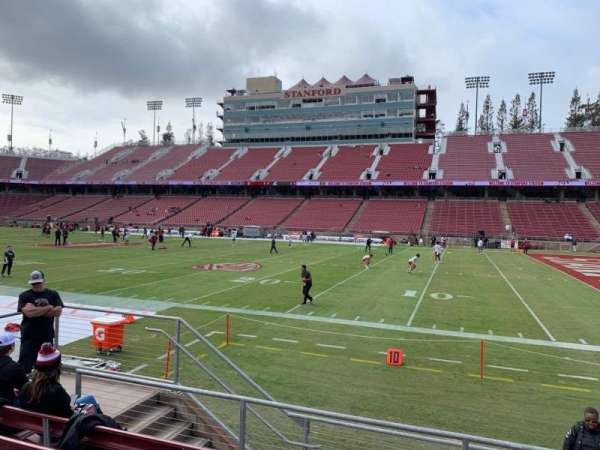 Stanford Stadium, section: 130, row: F, seat: 15