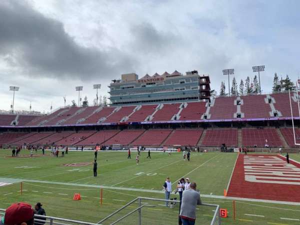 Stanford Stadium, section: 129, row: G, seat: 2