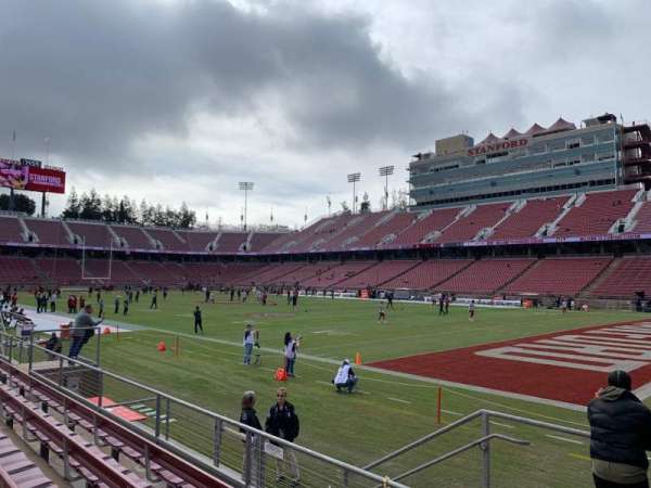 Stanford Stadium, section: 128, row: E, seat: 1