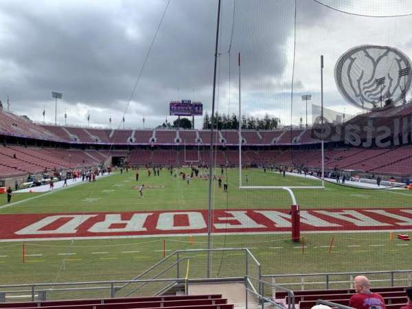 Stanford Stadium, section: 124, row: L, seat: 3