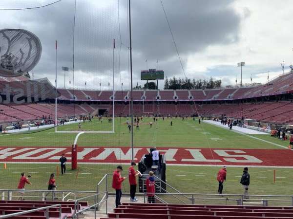Stanford Stadium, section: 122, row: M, seat: 22