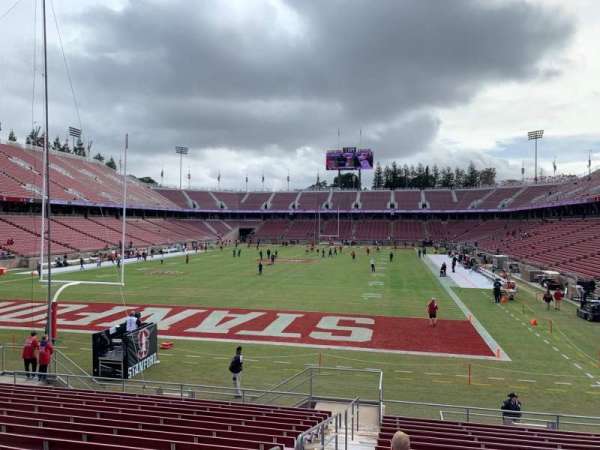 Stanford Stadium, section: 121, row: R, seat: 21