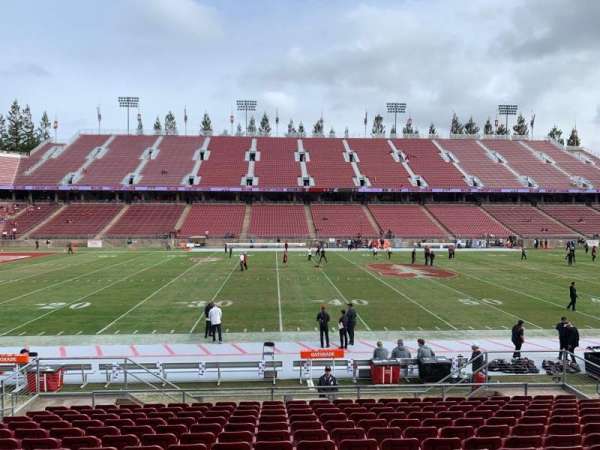 Stanford Stadium, section: 114, row: O, seat: 14