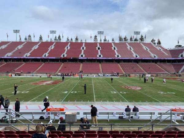 Stanford Stadium, section: 112, row: J, seat: 12