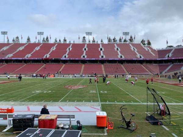 Stanford Stadium, section: 111, row: E, seat: 11