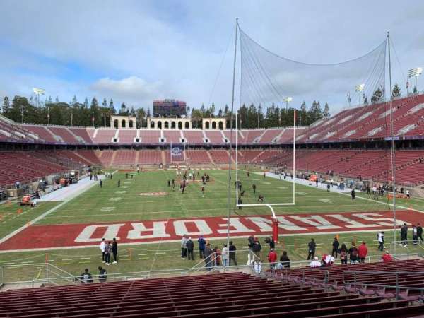 Stanford Stadium, section: 104, row: X, seat: 11