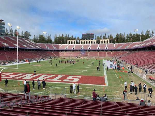 Stanford Stadium, section: 101, row: S, seat: 11