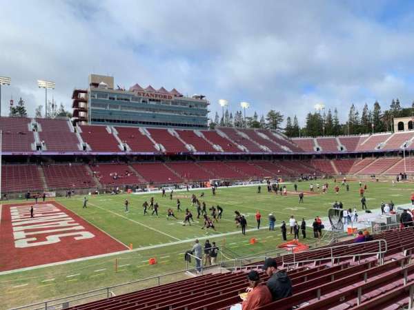 Stanford Stadium, section: 137, row: R, seat: 17