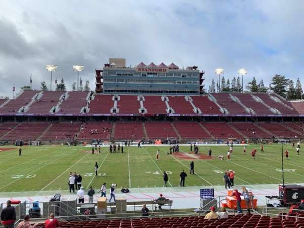 Stanford Stadium, section: 134, row: R, seat: 14