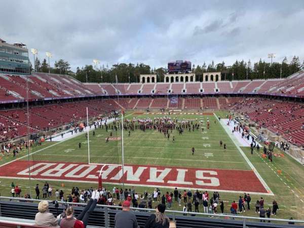 Stanford Stadium, section: 202, row: H, seat: 8