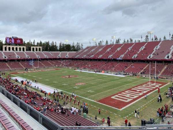 Stanford Stadium, section: 208, row: H, seat: 7