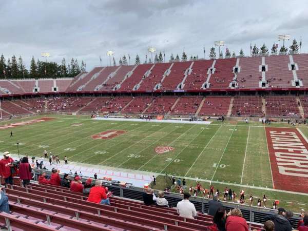 Stanford Stadium, section: 210, row: L, seat: 5