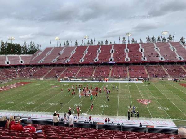 Stanford Stadium, section: 212, row: N, seat: 8
