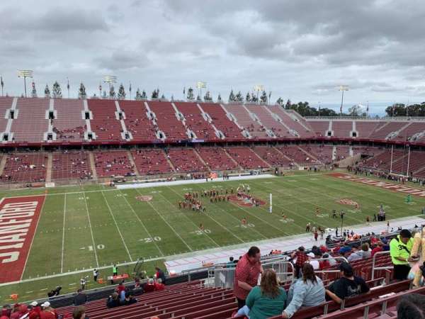 Stanford Stadium, section: 216, row: V, seat: 13