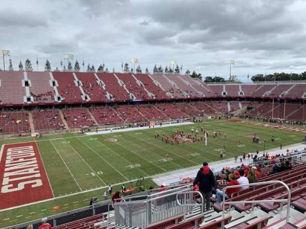 Stanford Stadium, section: 217, row: Q, seat: 7