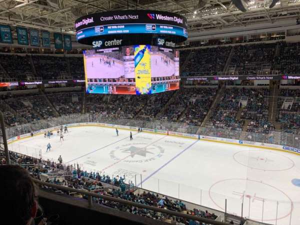 SAP Center, section: 227, row: 3, seat: 11