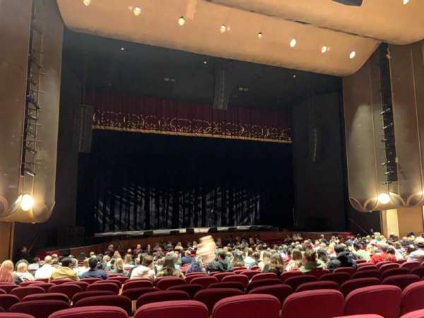 San Jose Center For The Performing Arts, section: Orchestra L, row: 19, seat: 34