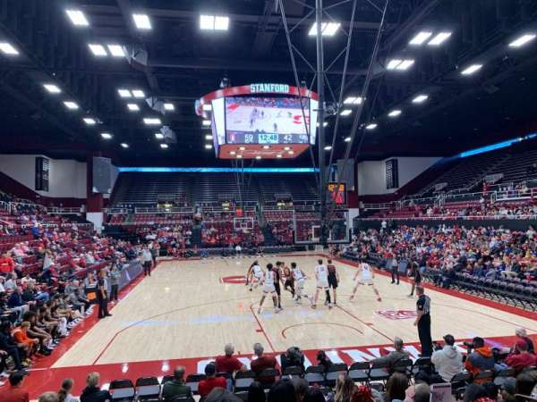 Maples Pavilion, section: Lower 7, row: GG, seat: 15