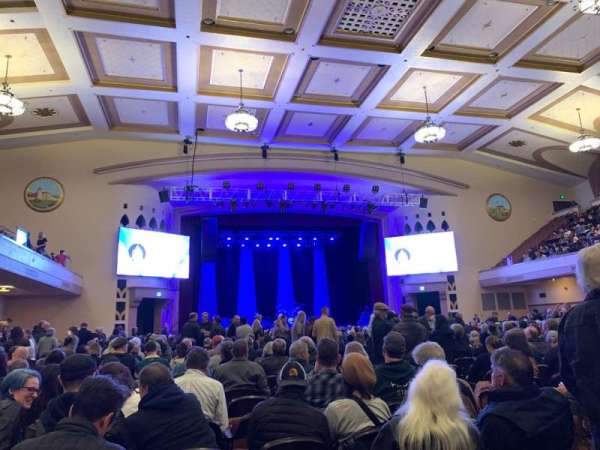 San Jose Civic, section: 106, row: Q, seat: 4