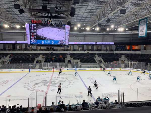 Tech CU Arena, section: 212, row: 1, seat: 2