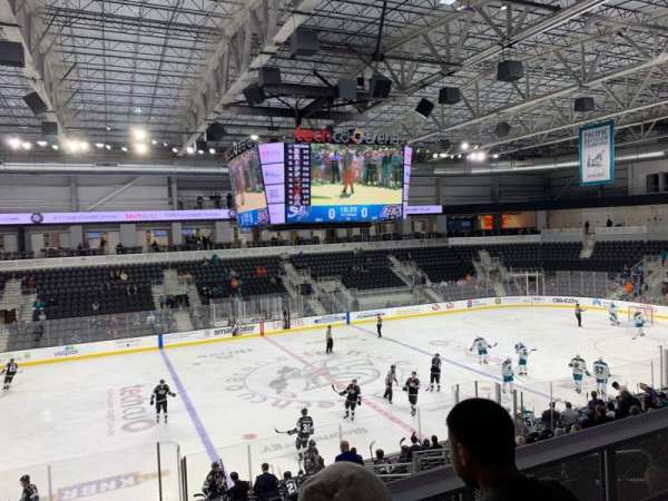 Tech CU Arena, section: 213, row: 3, seat: 8