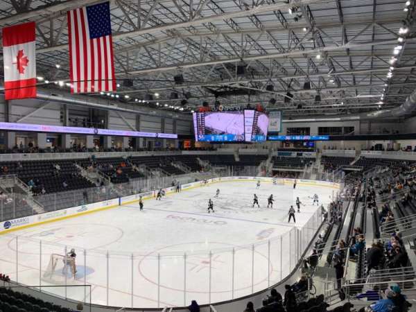 Tech CU Arena, section: 215, row: 1, seat: 4