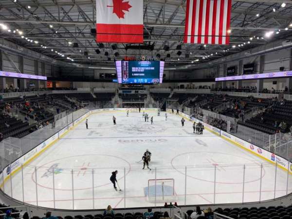 Tech CU Arena, section: 217, row: 1, seat: 10