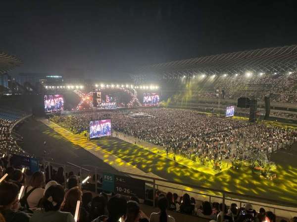 Kaohsiung National Stadium, section: E05, row: 17, seat: 8