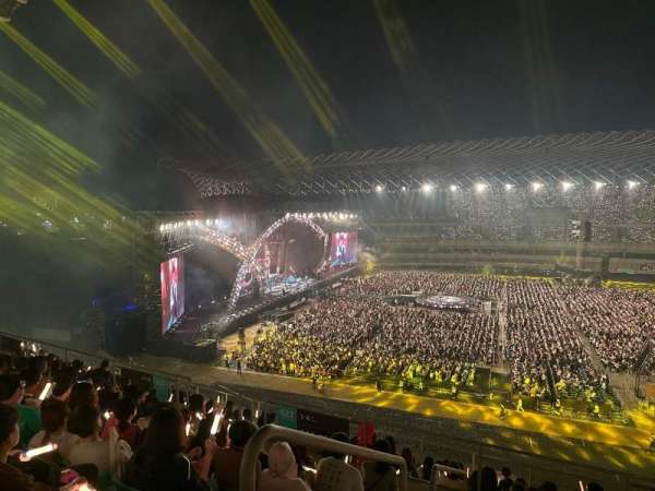 Kaohsiung National Stadium, section: G22, row: 10, seat: 7