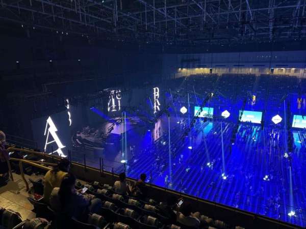 Kaohsiung Arena, section: 510, row: 7, seat: 8