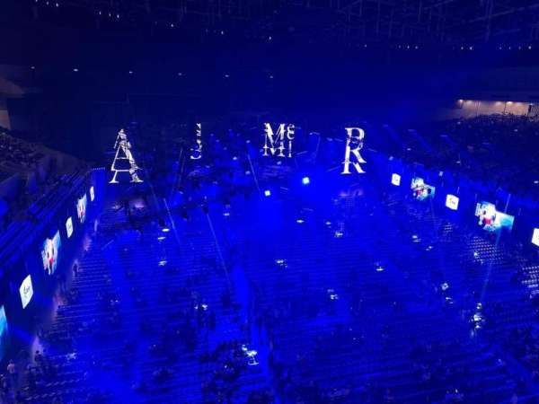 Kaohsiung Arena, section: 515, row: 1, seat: 12