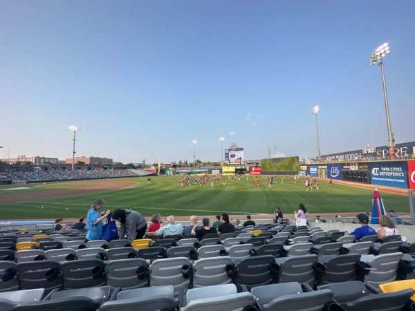CHS Field, section: 101, row: 13, seat: 9