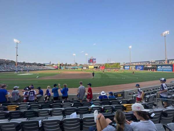 CHS Field, section: 104, row: 7, seat: 9