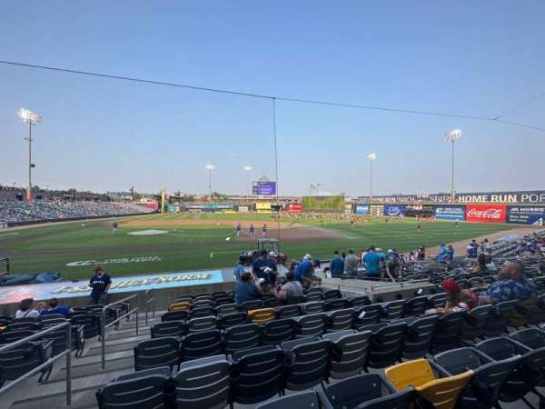 CHS Field, section: 105, row: 13, seat: 20