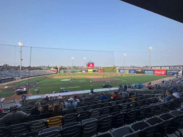 CHS Field, section: 106, row: 18, seat: 11