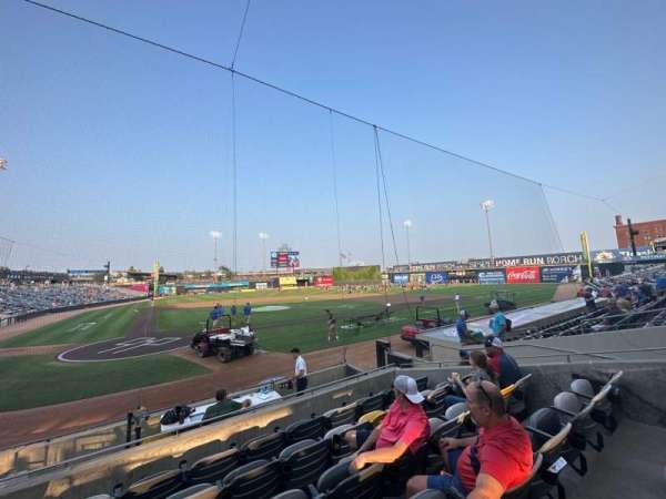 CHS Field, section: Cb107, row: 5, seat: 8