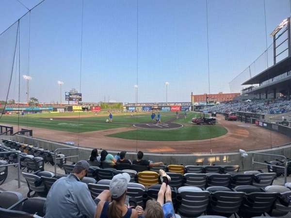 CHS Field, section: Cb110, row: 6, seat: 7