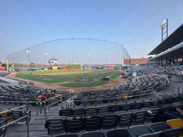 CHS Field, section: 109, row: 15, seat: 19