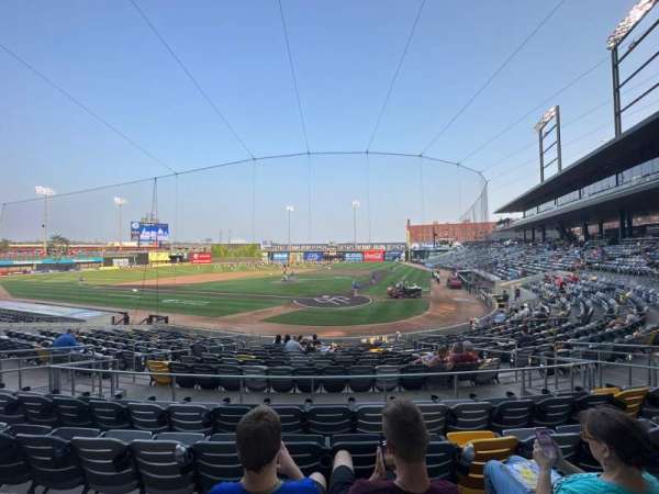 CHS Field, section: 110, row: 15, seat: 10