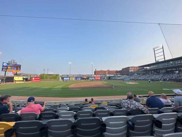 CHS Field, section: 114, row: 9, seat: 8