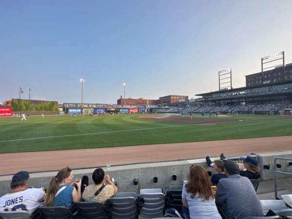 CHS Field, section: 116, row: 4, seat: 6