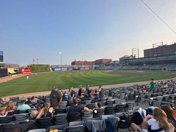 CHS Field, section: 118, row: 16, seat: 6