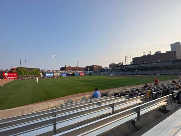 CHS Field, section: 119, row: 8, seat: Bench