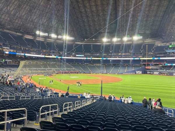 Rogers Centre, section: 110, row: 33, seat: 8