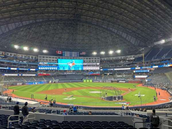Rogers Centre, section: 126, row: 12, seat: 6