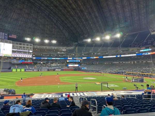 Rogers Centre, section: 132, row: 3, seat: 6
