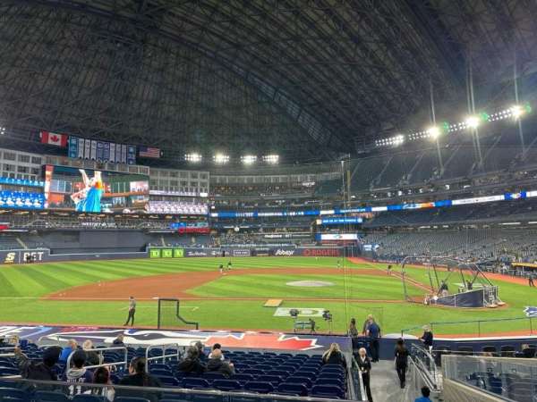 Rogers Centre, section: 129, row: 2, seat: 8