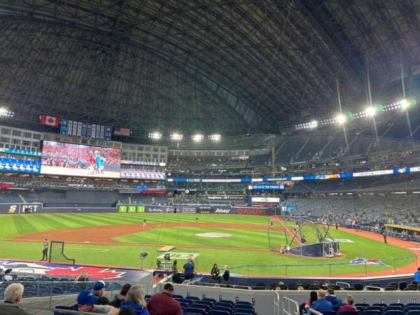 Rogers Centre, section: 128, row: 2, seat: 4