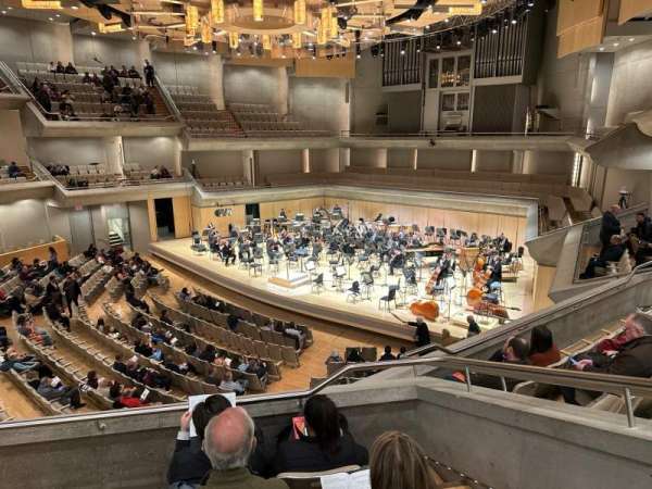 Roy Thomson Hall, section: R6, row: D, seat: 6